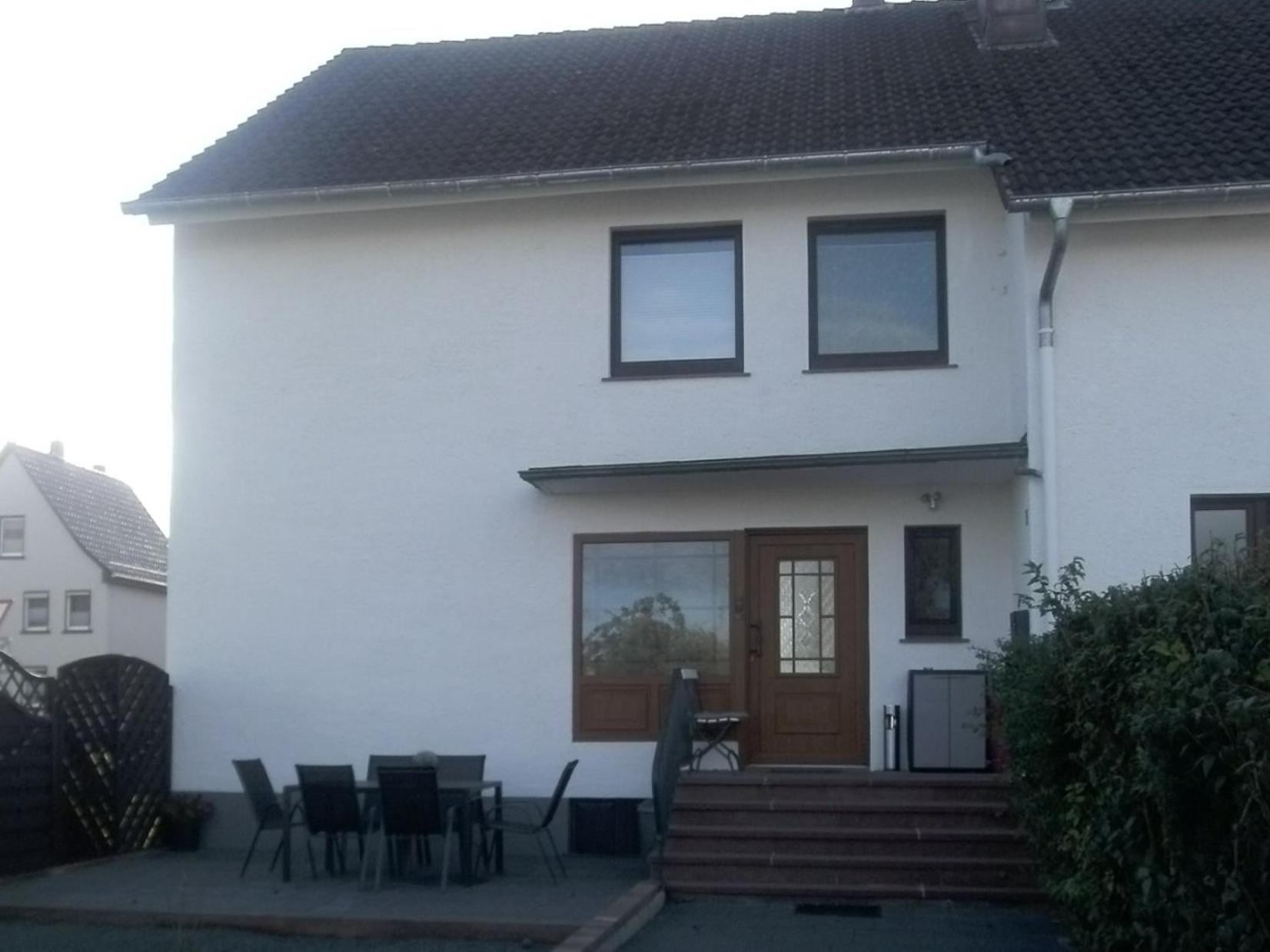 Ferienwohnung Am Weserbergland Sandsteinweg Arholzen Dış mekan fotoğraf